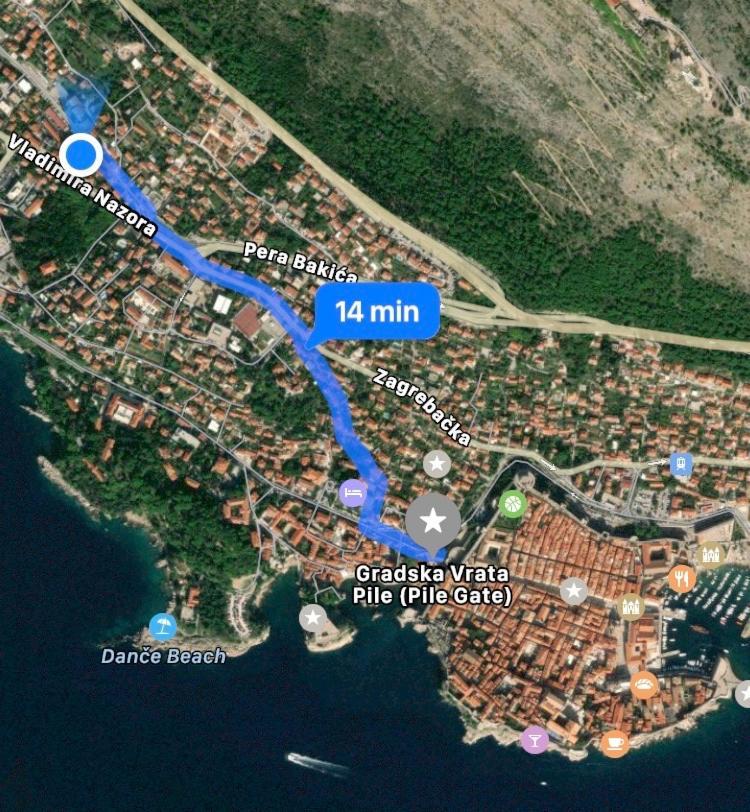 Apartment Ana Dubrovnik Exterior foto